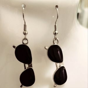 Sunglass Earrings Metal Aviator Earrings NWT